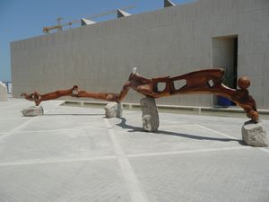 Sculpture at the Bahrain National Museum