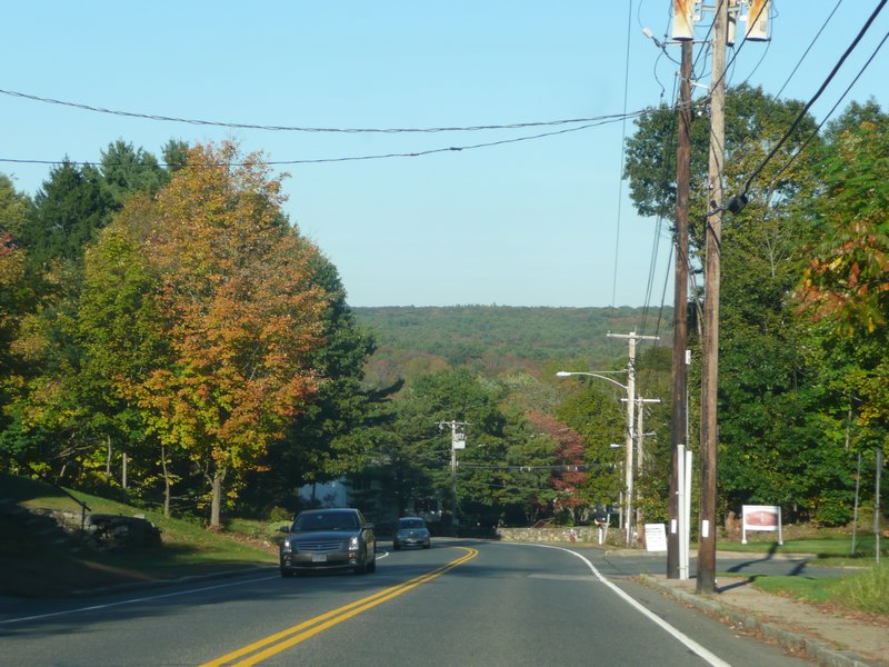 A New England Town in the Fall