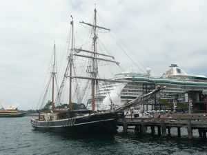 Ship in Sydney Cove