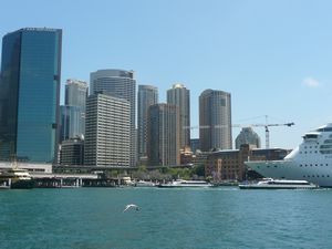 View of Circular Quay from the Sydney Opera House