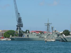 The Australian Fleet in Wooloomooloo Bay