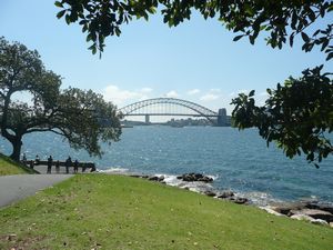 Sydney Harbour Bridge from Mrs. Macquaries Point