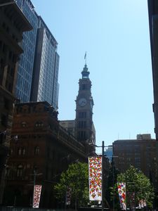 A clock tower