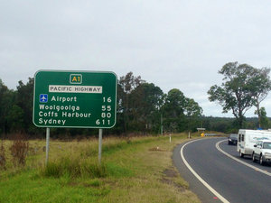 611 km to Sydney