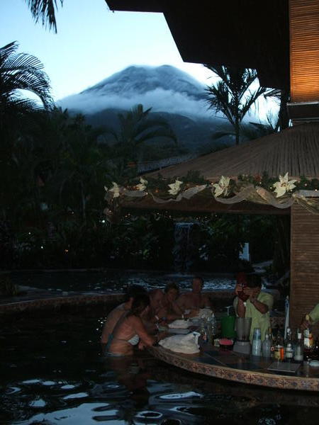 Volcan Arenal and the Hot springs