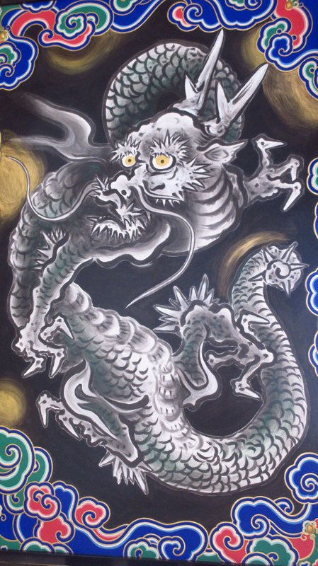 Beautiful Painting on the Yōmeimon Gate