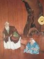 Fusuma-e (Painting on a Sliding Door)