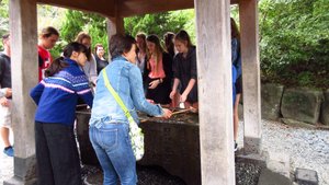 Australian Students Perform a Temizu (Ablution Ritual)