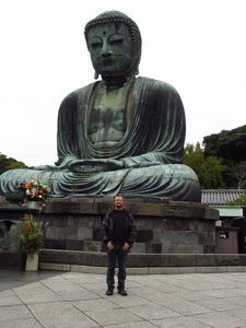 Me in Front of the Great Buddha of Kamakura