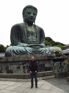 Me in Front of the Great Buddha of Kamakura