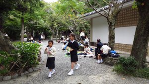 Students Having Lunch