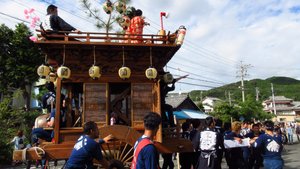 Rocking a Matsuri Yatai (Festival Float)