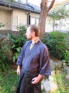 My New Kimono and Hakama (Trousers)