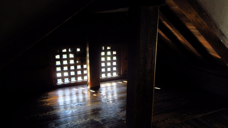 Inside the Tenshu (Main Keep)