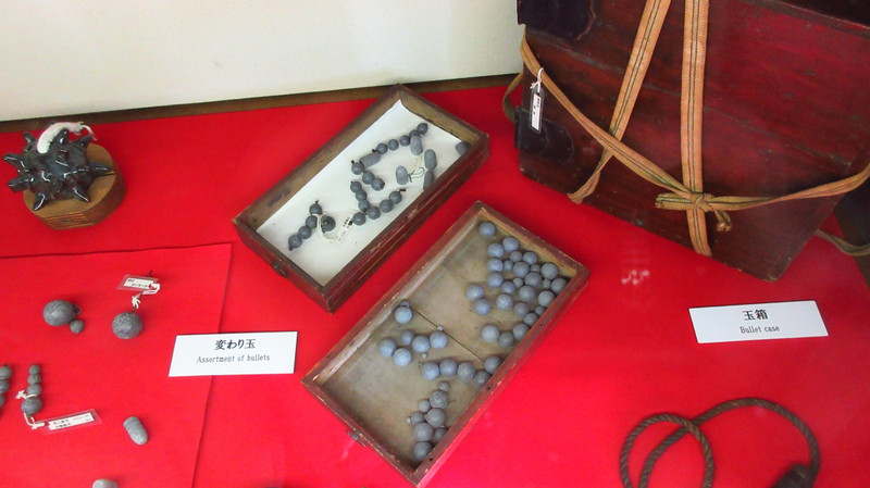 Assortment of Bullets on Display
