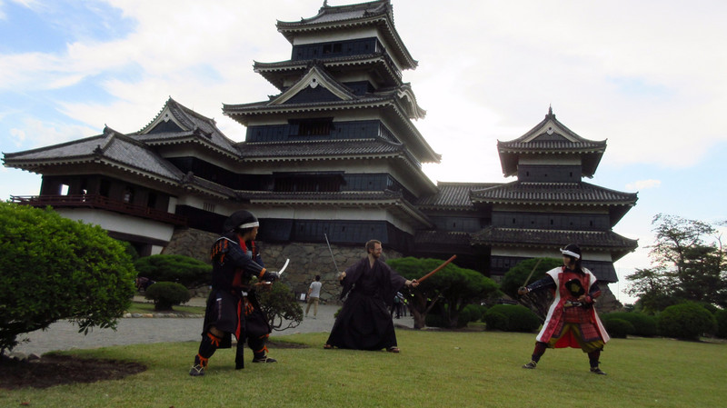 Last Samurai Battling Naomasa and Hidemasa