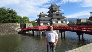Me in Front of the Uzumibashi Bridge
