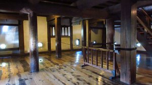 Inside the Tenshu (Main Keep)