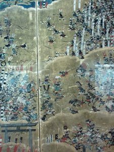 Painting of the Siege of Osaka