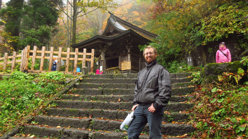 Me in Front of the Kuzuryû Shrine