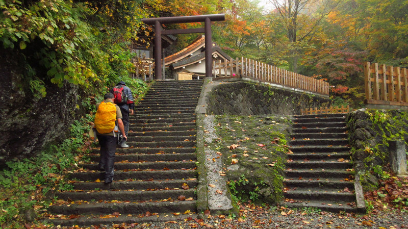 Stairs Leading to the Okusha (Upper Shrine)