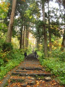 Path to the Okusha (Upper Shrine)