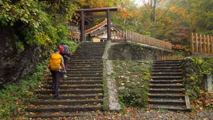 Stairs Leading to the Okusha (Upper Shrine)