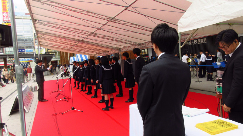 High School Music Performance in Nagano