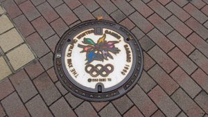 Manhole Cover in Nagano