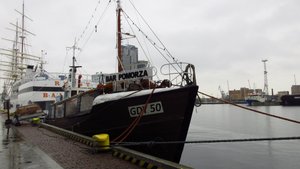 Ship in Gdynia Harbour