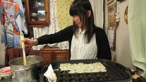 Making Takoyaki