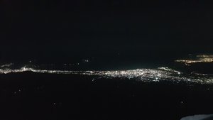 Nighttime View from the Trail