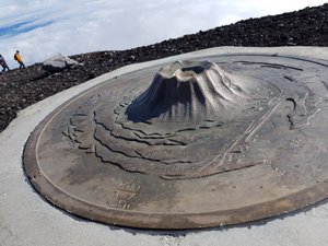 Model of Mount Fuji