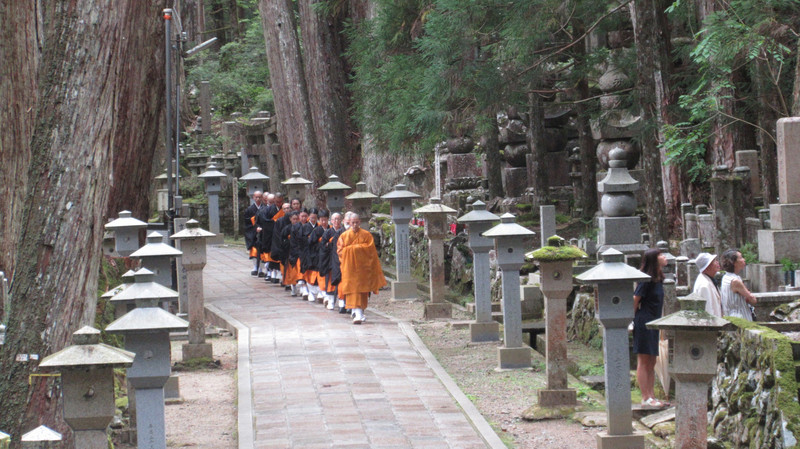 Procession of Buddhist Monks