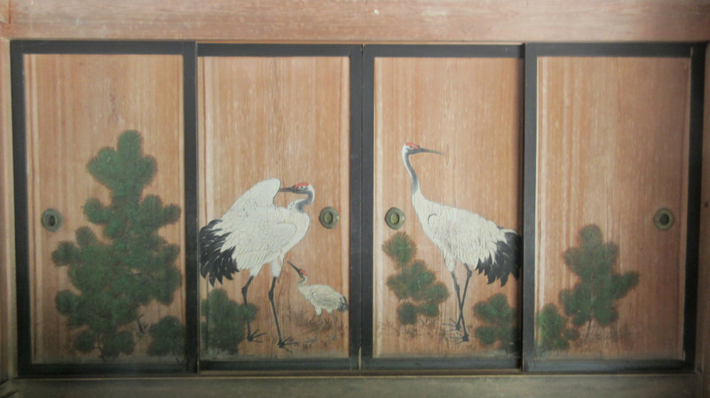 Beautiful Painting of Cranes