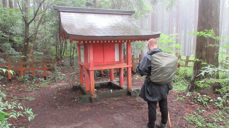 Praying to the Kumano Sansho Gongen