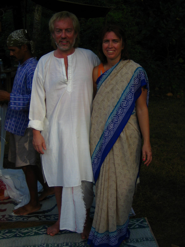 My Mother and Father in Traditional Indian Clothes