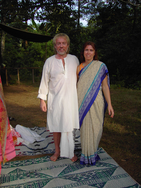 My Mother and Father in Traditional Indian Clothes