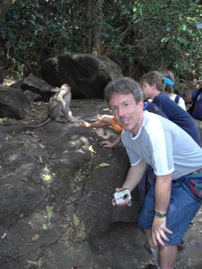 Anders and a Macaque