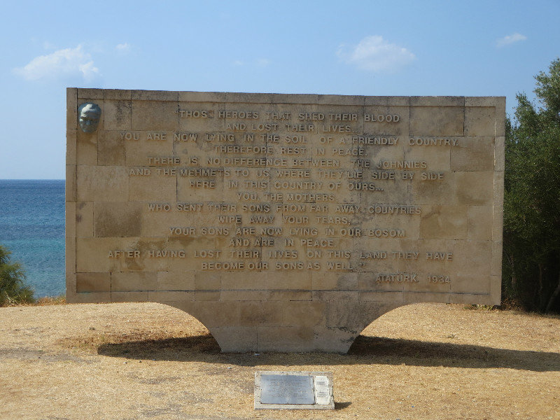 Kabatepe Ari Burnu Beach Memorial