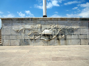 Relief at the Base of the Flagpole
