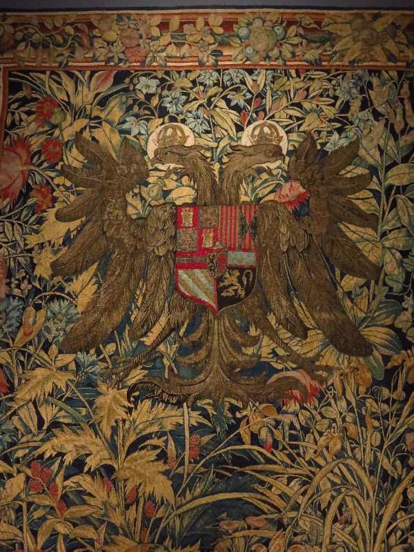 Tapestry With the arms of Charles V