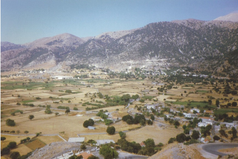 Beautiful View of the Askifou Plateau