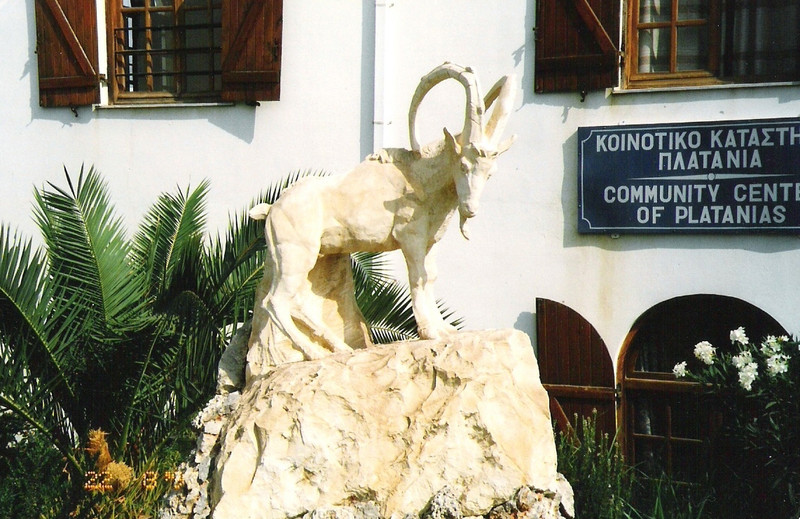 Sculpture of the Cretan Goat