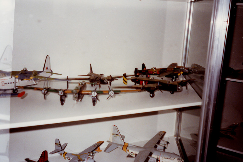 Models at the Aviation Museum