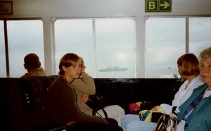 On the Ferry to Portsmouth