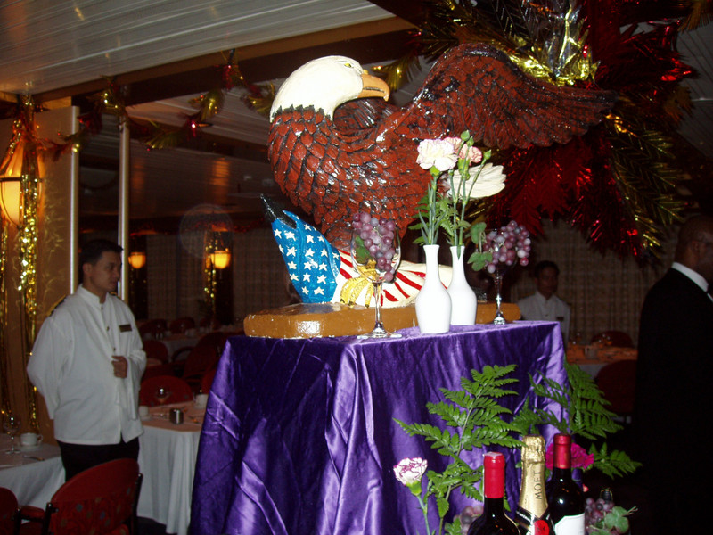 Eagle Made out of Chocolate