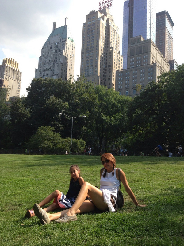 Resting in Central Park