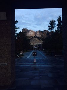Mt Rushmore at Sunrise