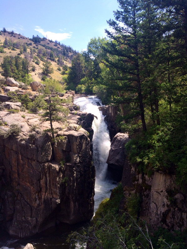 Waterfall in Black Hills 